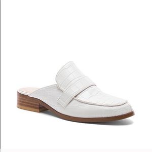 Raye x Revolve La Brea Loafer White Croc